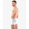 Bambusové boxerky bezešvé s kratší nohavičkou bílá