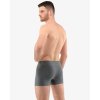 Bambusové boxerky bezešvé s delší nohavičkou šedá 1