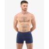Bambusové boxerky bezešvé s delší nohavičkou lékořice 1