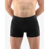 Bambusové boxerky bezešvé s delší nohavičkou černá
