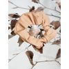 3679 scrunchie gumicka3 biobavlna merunkova tmava nicebelly