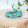 lesni zelena scrunchie gumicka