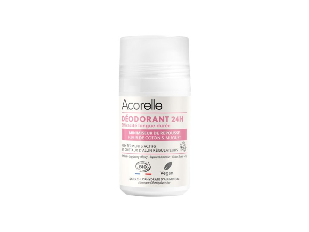 Acorelle damsky deodorant roll on proti rustu chloupku