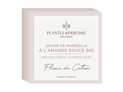 Plantes et Parfums tuha mydlo Fleur de Coton Kvety bavlny 100g