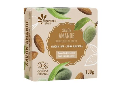 Fleurance Nature BIO tuhe mydlo s bambuckym maslem mandle 100g
