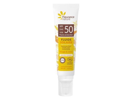 Fleurance Nature Opalovaci fluid oblicej telo SPF50