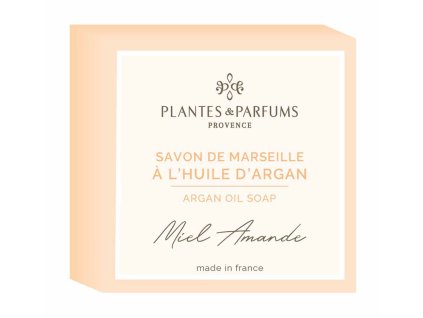 Plantes et Parfums tuha mydlo Miel Amande Med Mandle 100g