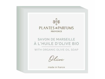 Plantes et Parfums marseillske tuhe mydlo Olive Oliva 100g