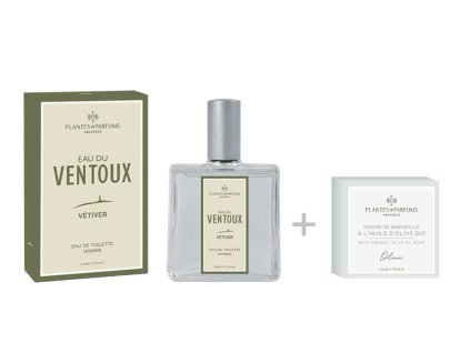 Plantes et Parfums EDT Vetiver tuhe mydlo Oliva SADA