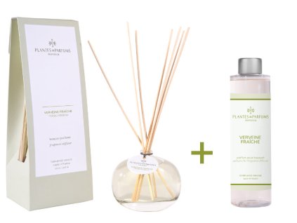 Plantes et Parfums Svezi verbena difuzer 100ml nahradni napln 200ml