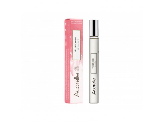 Acorelle eau de parfum roll on bio velvet rose 10ml