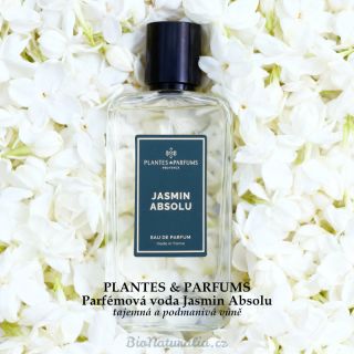 PARFÉMOVÁ VODA JASMIN ABSOLU 🏵 od značky Plantes & Parfums vytvořená ve spolupráci s parfuméry v Grasse a vyrobená ve...