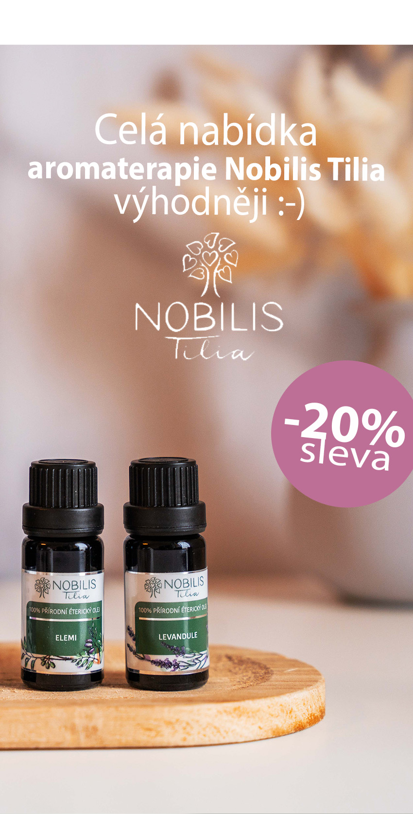 Nobilis Tilia AROMATERAPIE akce