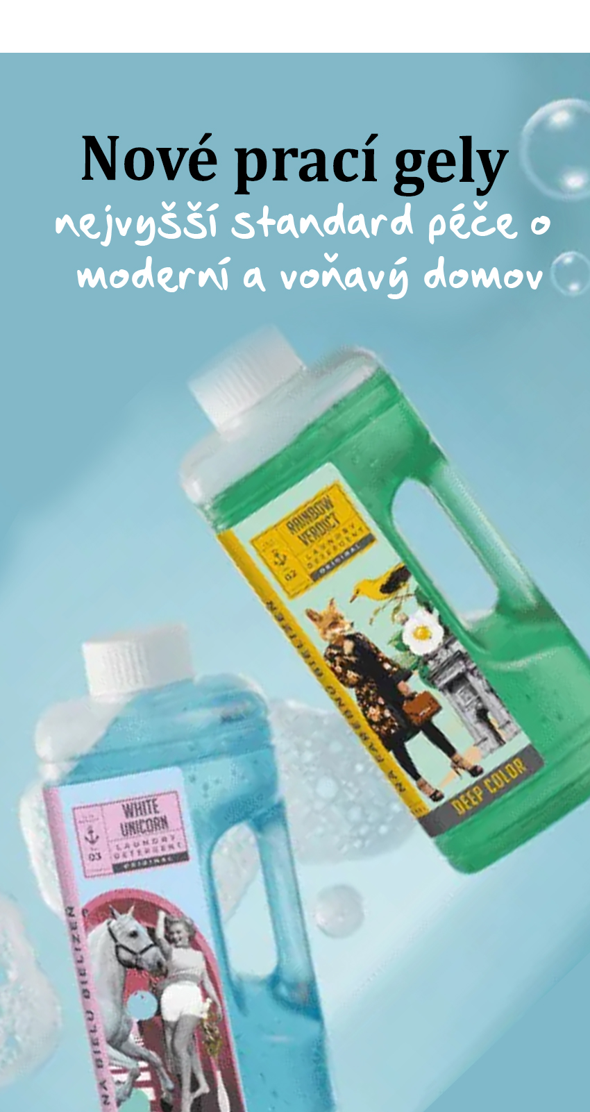 novinka prací gely YAYA