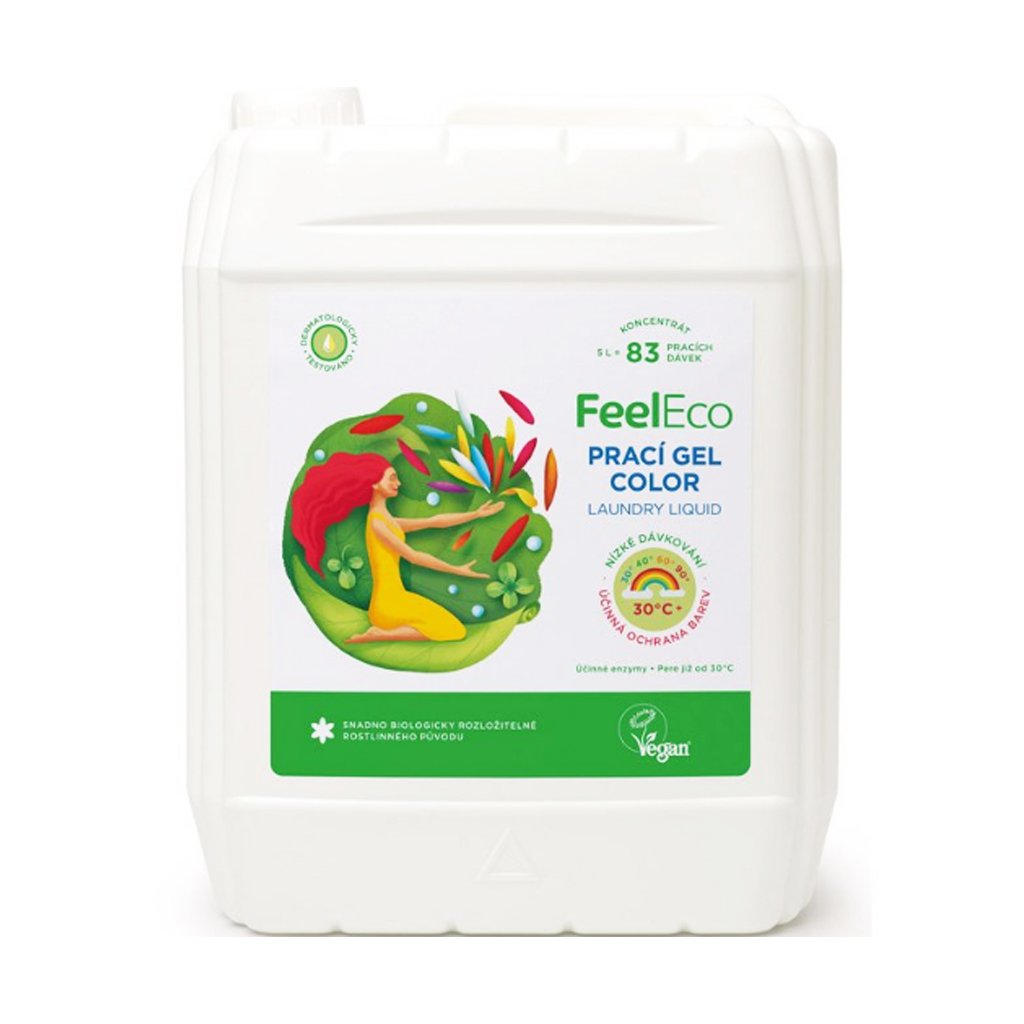 feel eco praci gel color na barevne pradlo 5l