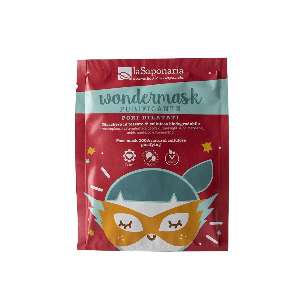 lasaponaria cistici pletova maska wondermask bio 10 ml