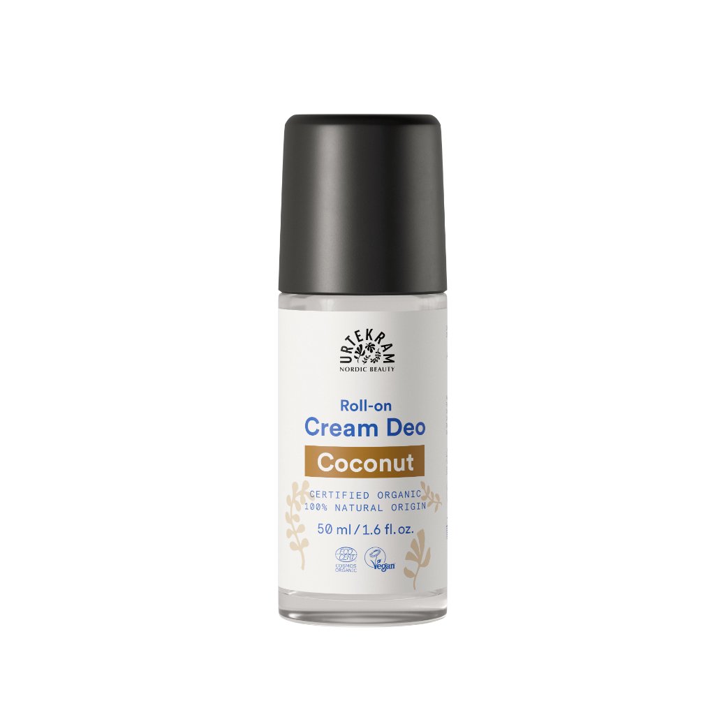 urtekram deo roll on kremovy kokosovy 50ml bio