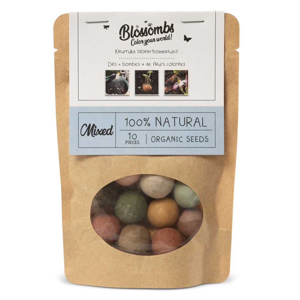blossombs seminkove bomby v papirovem sacku mix barev 10 ks
