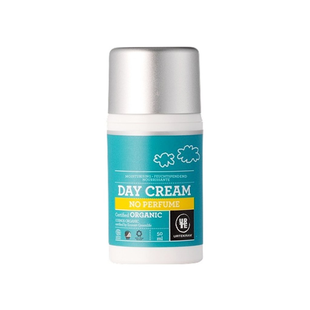 urtekram denni pletovy krem bez parfemace 50ml bio