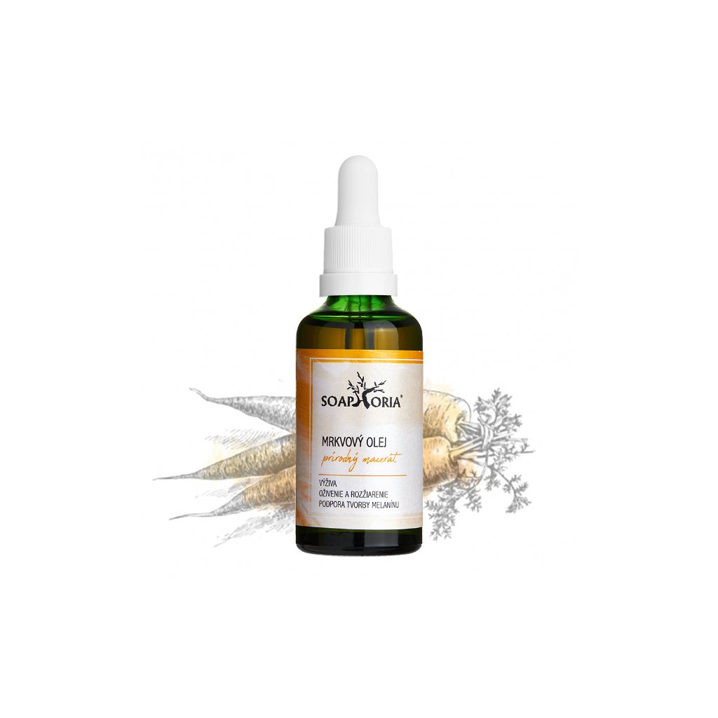 soaphoria mrkvovy olej 50ml