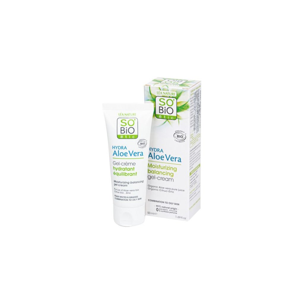 so bio etic krem denni matujici aloe vera 50ml