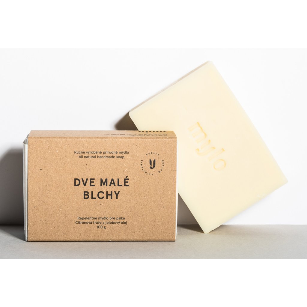 mylo dve male blechy repelentni mydlo pro psy 100g