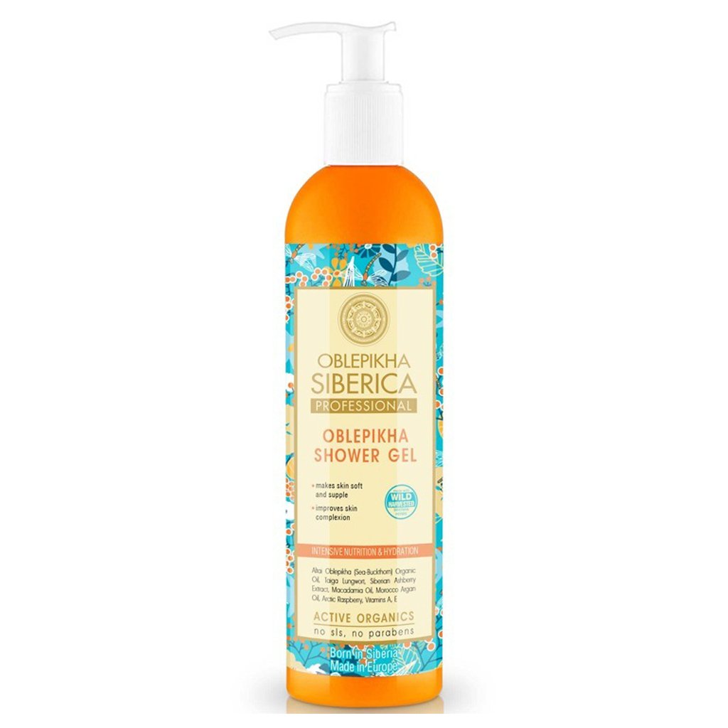 natura siberica rakytnikovy sprchovy gel intenzivni vyziva a hydratace