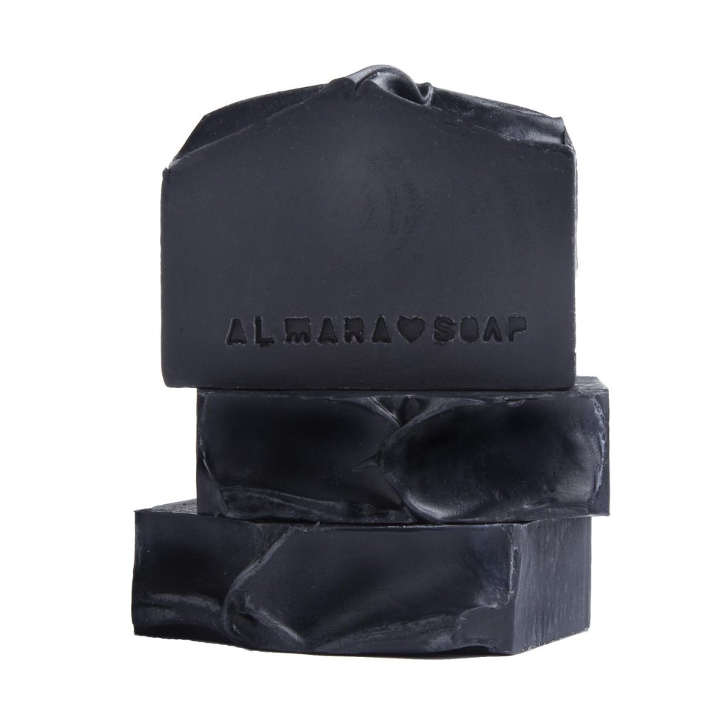 almara soap uhlikove mydlo black as myr soul 80g