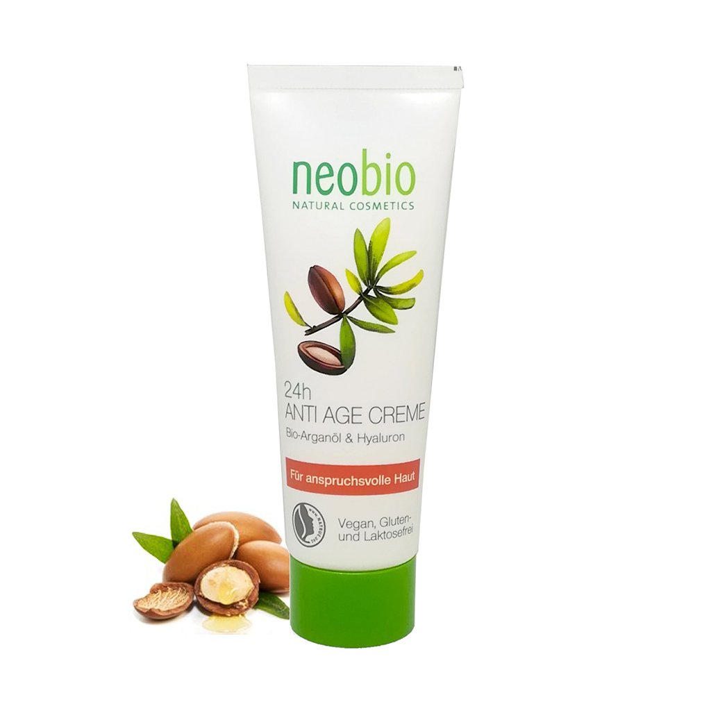 Neobio 24 órás Kiegyensúlyozó arckrém bio sárgabarackmag-olajjal és hibiszkusszal – 50ml
