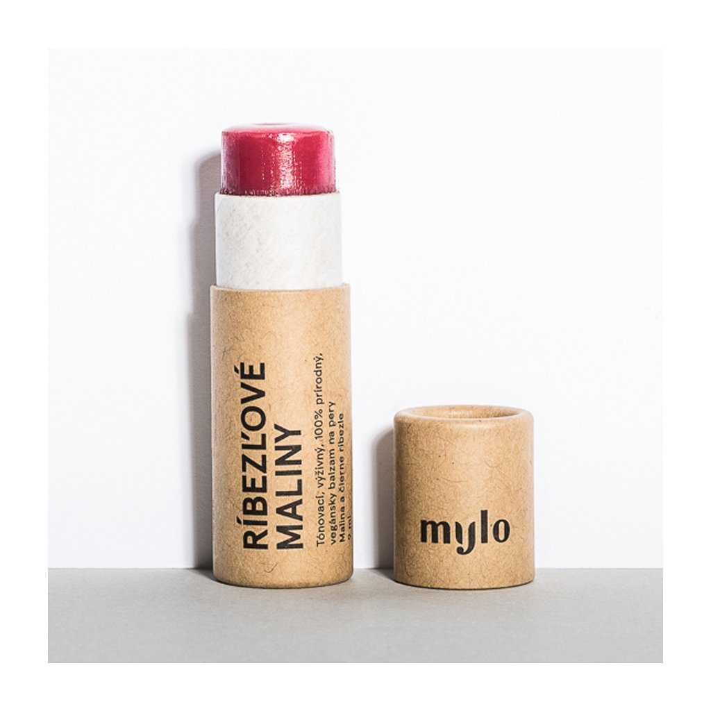 mylo vegansky balzam na rty rybizove maliny 9ml