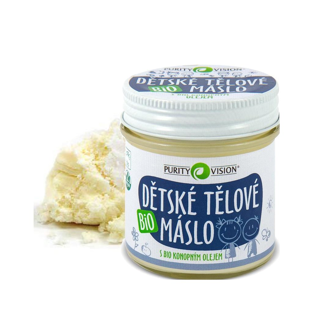 purity vision detske telove maslo bio 120ml