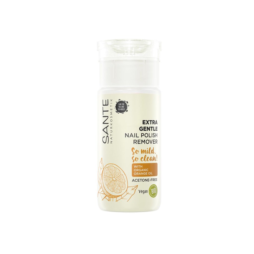sante odlakovac na nehty s pomerancovym olejem 100ml