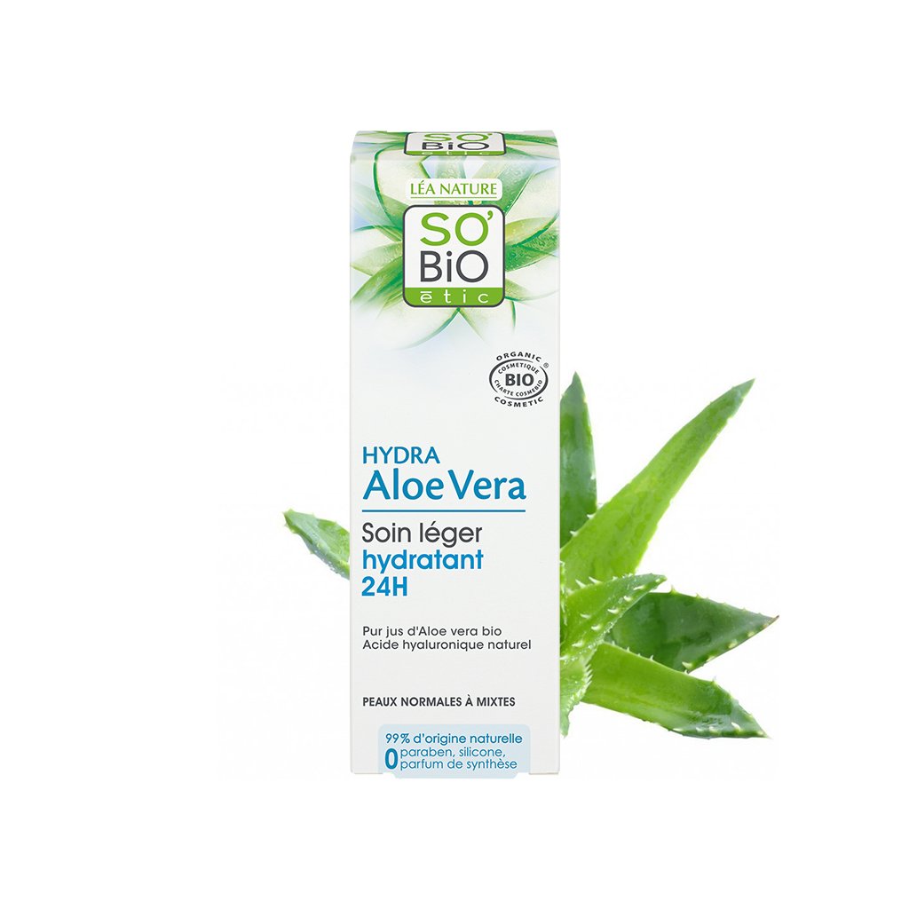 so bio denni krem lehce hydratujici aloe vera 50ml