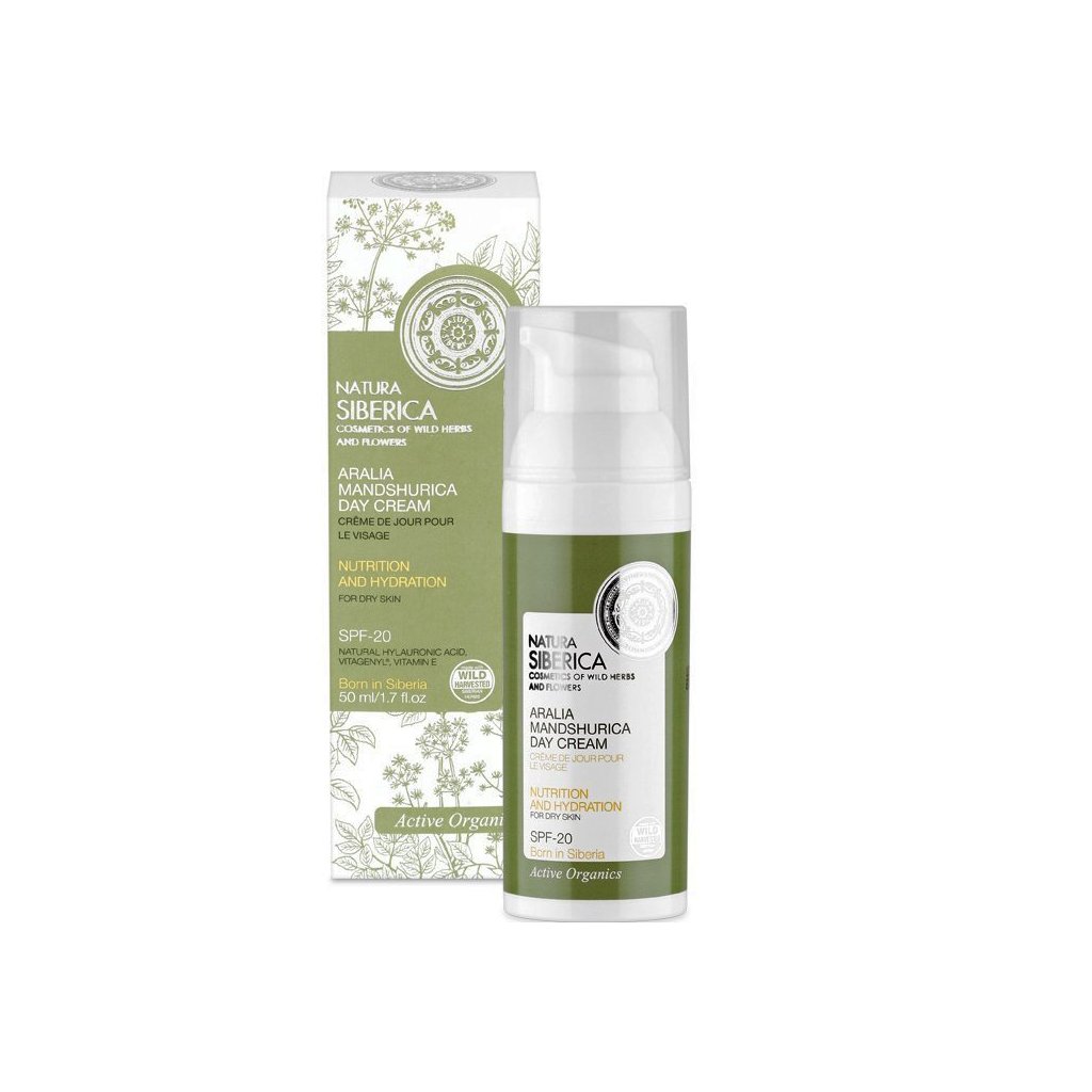 Natura Siberica Denní krém pro suchou pleť 50ml