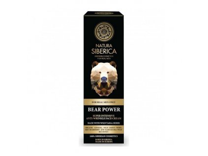 natura siberica super intenzivni krem proti vraskam medvedi sila 50ml