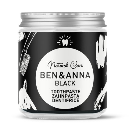ben anna zubni pasta pro beleni zubu s aktivnim uhlim 100ml