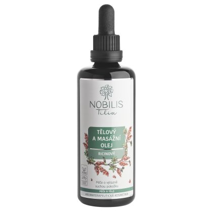 nobilis tilia Tělový a masážní olej Ricinový 100ml