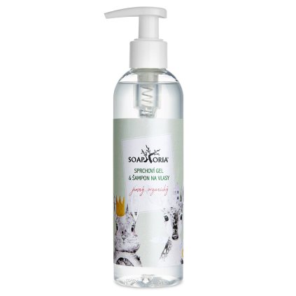 soaphoria detsky organicky sprchovy gel a sampon na vlasy 250ml