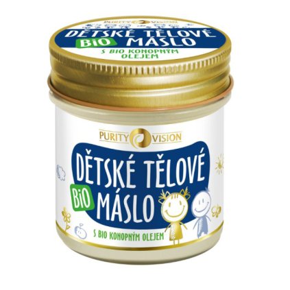 purity vision detske telove maslo bio 120ml