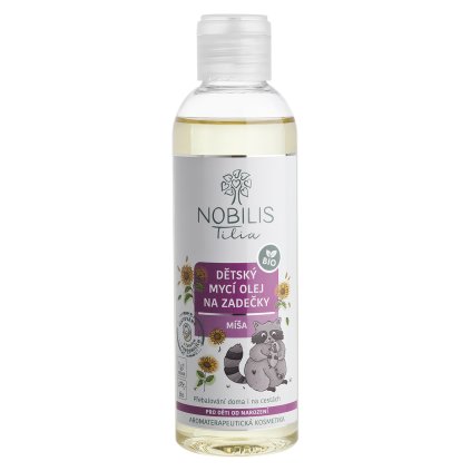 nobilis tilia detsky myci olej na zadecky misa 200 ml