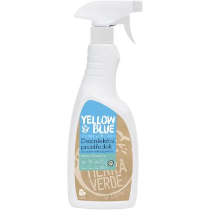 yellow blue dezinfekcni prostredek na omyvatelne povrchy 750 ml
