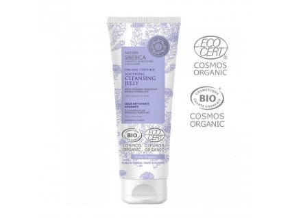 natura siberica zklidnujici cistici gel pro citlivou plet 140 ml