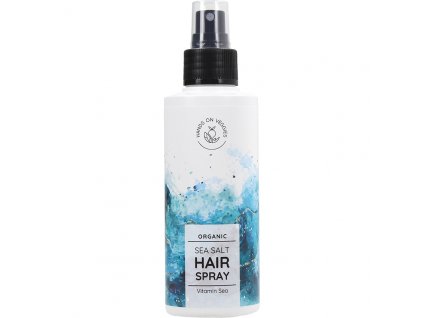 hands on veggies organic sea salt hairspray pro plazove vlny 150ml