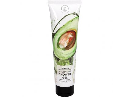 hands on veggies bio hydratacni sprchovy gel avokado a maceska 150 ml