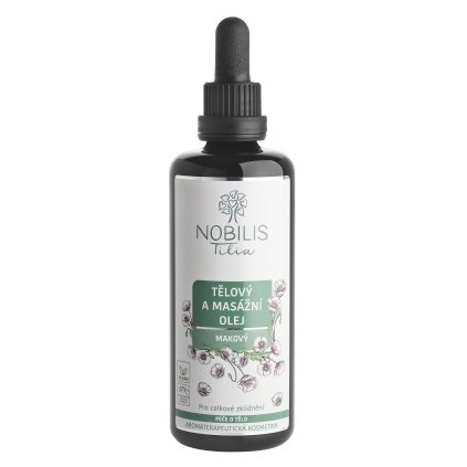 nobilis tilia Tělový a masážní olej Makový 100 ml