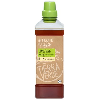 tierra verde praci gel z mydlovych orechu pro citlivou pokozku