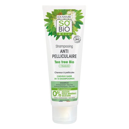 so bio etic sampon proti lupum s tea tree a bisabololem 250 ml bio