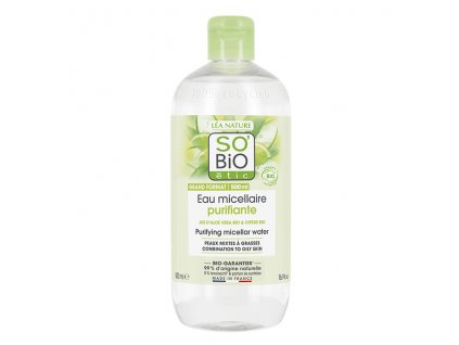 so bio etic micelarni voda aloe vera cistici zinek a citrusy 500 ml