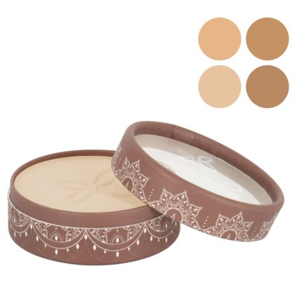 boho green make up kompaktni pudr