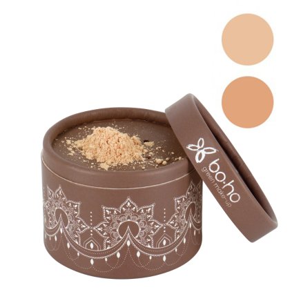 boho green make up mineralni pudr